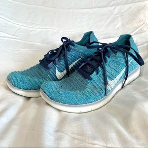 Nike Free Running Motion Flyknit Shoes